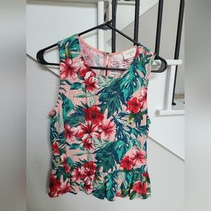 Everly Size M Tropical Top